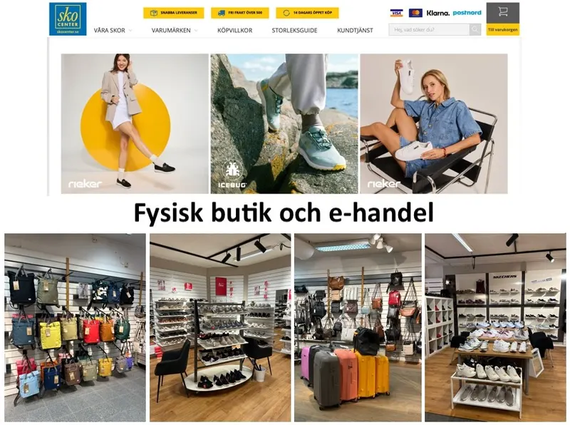 Skocenter i Arvika - fysisk butik och e-handel, bild 2